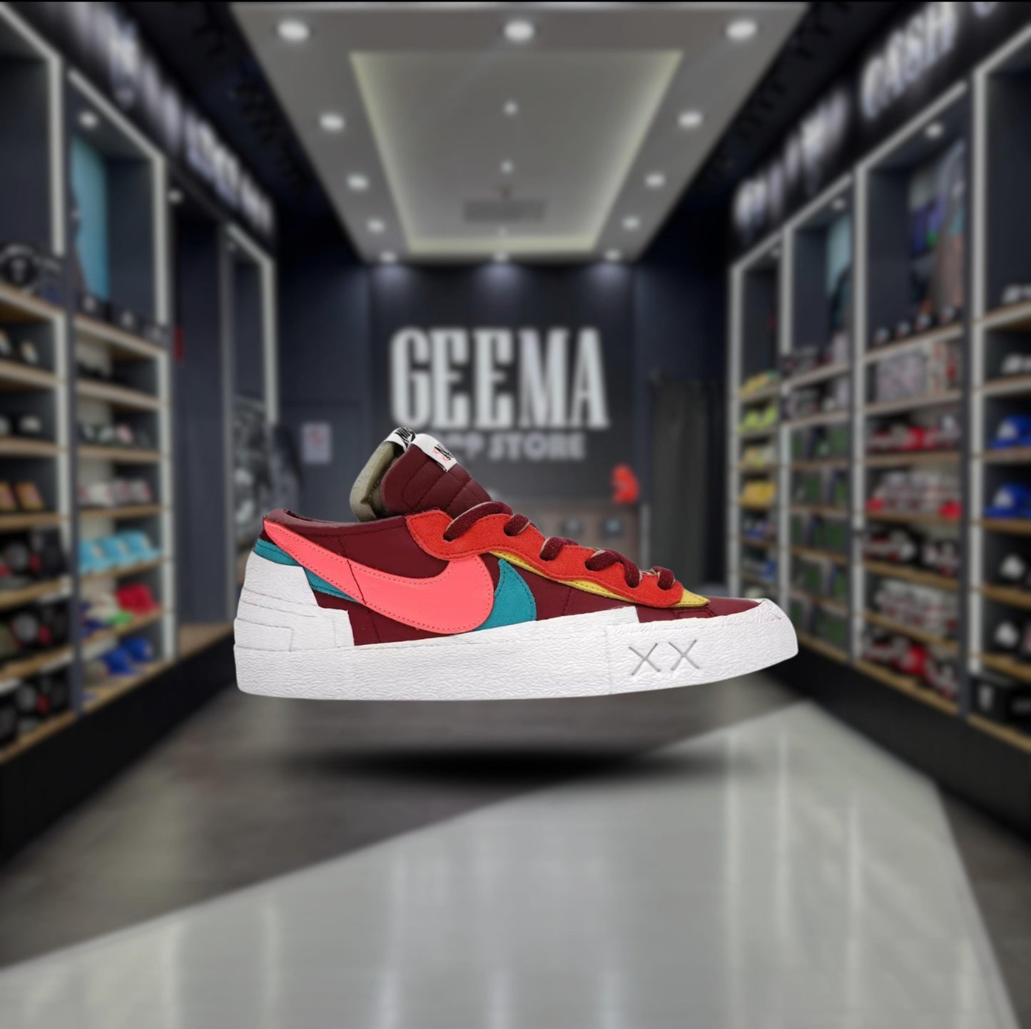 BLAZER LOW SACAI X KAWS