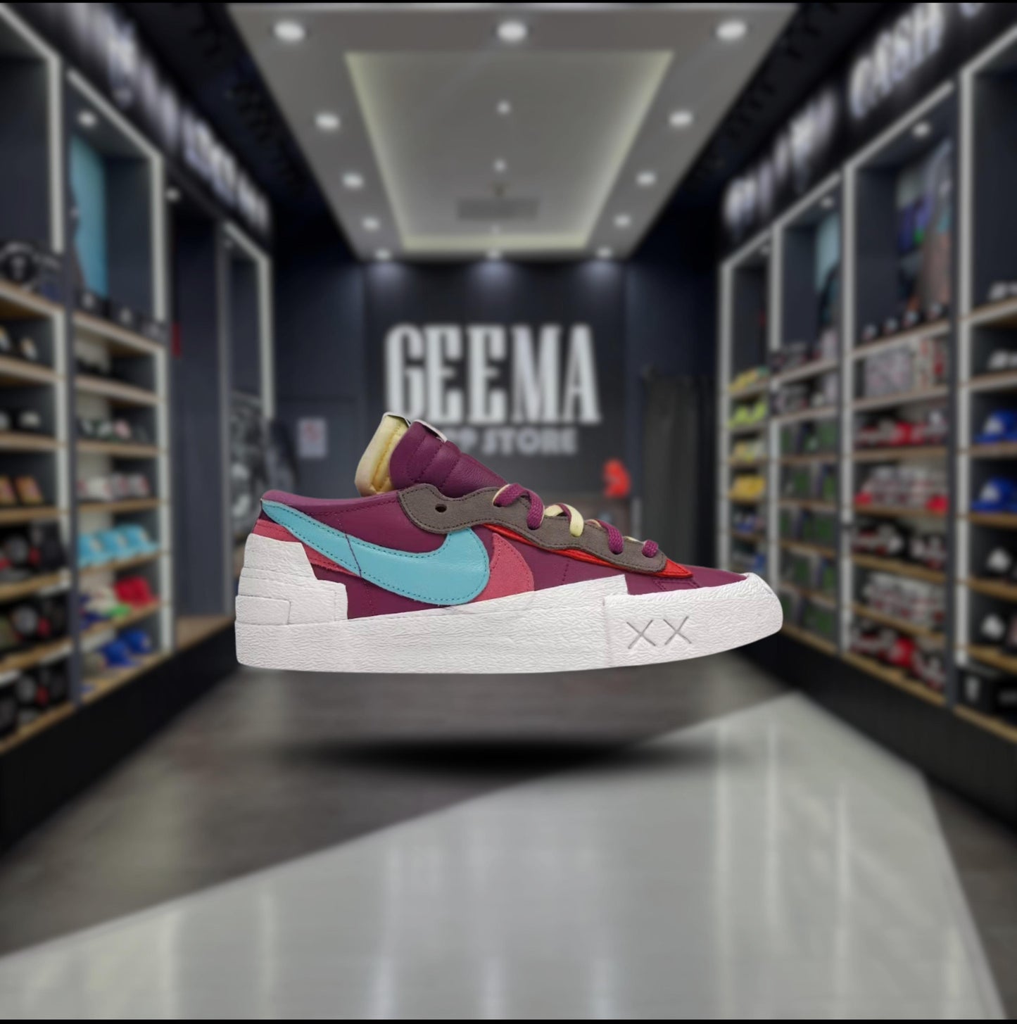 BLAZER LOW SACAI X KAWS