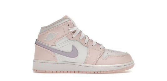 Jordan 1 Mid Pink Wash GS