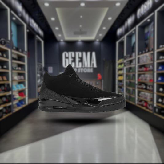 JORDAN 3 "BLACK CAT"